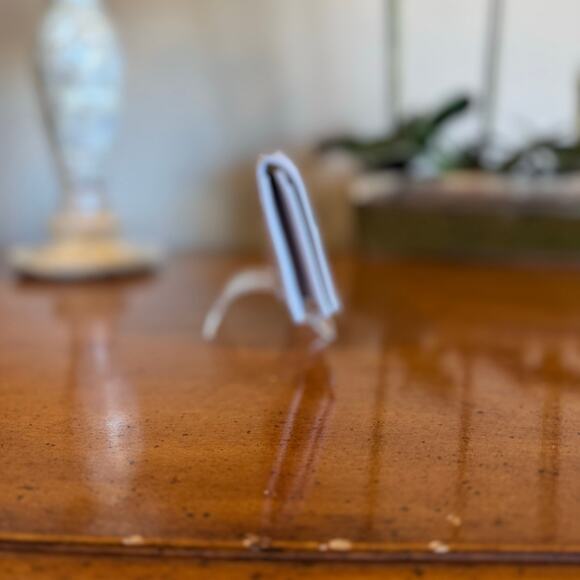 Bottega Veneta Maxi Intrecciato Card Holder Small Wallet Purple Lambskin - Picture 7 of 10